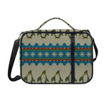 Xmas Penguin Pattern Print Shoulder Strap Bible Bag