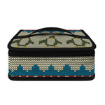 Xmas Penguin Pattern Print Small Lunch Bag