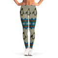 Xmas Penguin Pattern Print Women's Leggings