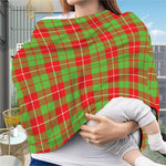 Xmas Plaid Pattern Print Baby Seat Cover