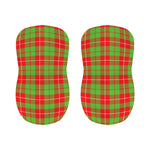 Xmas Plaid Pattern Print Bar Stool Covers