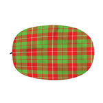 Xmas Plaid Pattern Print Car Side Mirror Covers