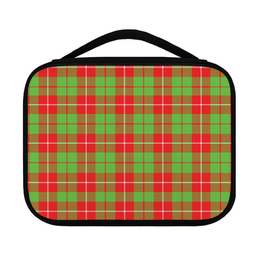 Xmas Plaid Pattern Print Classic Bible Case