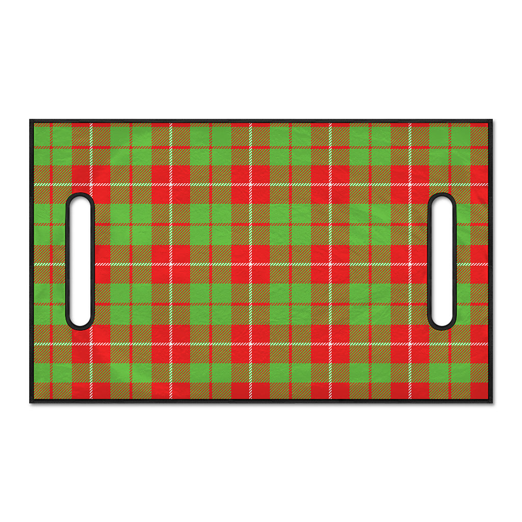Xmas Plaid Pattern Print Golf Cart Seat Cover