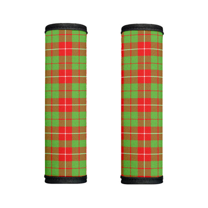 Xmas Plaid Pattern Print Handle Covers