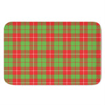 Xmas Plaid Pattern Print Indoor Door Mat