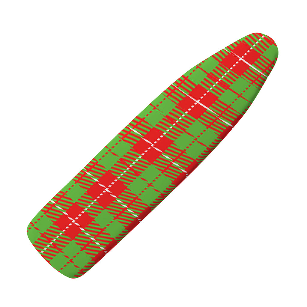 Xmas Plaid Pattern Print Ironing Board Cover