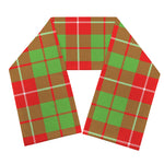 Xmas Plaid Pattern Print Scarf