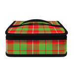 Xmas Plaid Pattern Print Small Lunch Bag