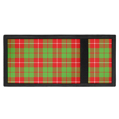 Xmas Plaid Pattern Print Trifold Wallet