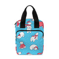 Xmas Polar Bear Pattern Print Bible Tote Bag