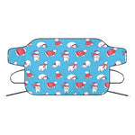 Xmas Polar Bear Pattern Print Car Windshield Snow Cover