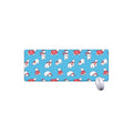 Xmas Polar Bear Pattern Print Extended Mouse Pad