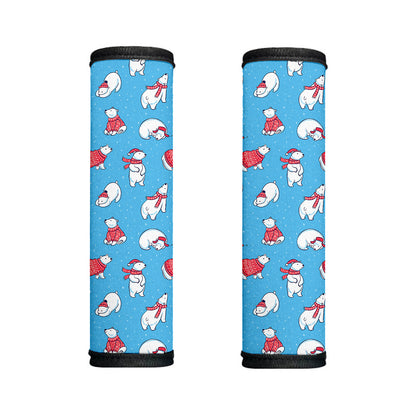 Xmas Polar Bear Pattern Print Handle Covers