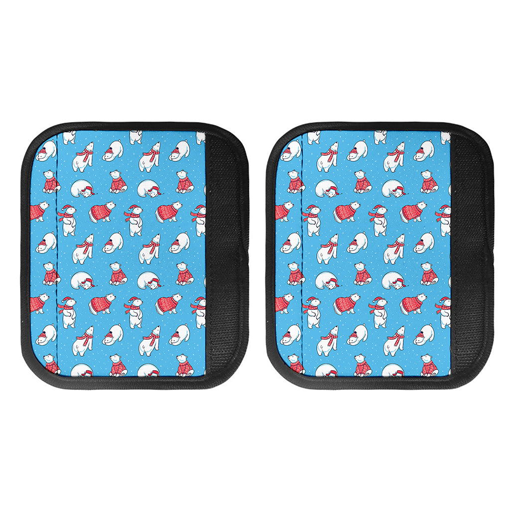 Xmas Polar Bear Pattern Print Handle Covers