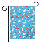 Xmas Polar Bear Pattern Print House Flag