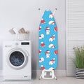 Xmas Polar Bear Pattern Print Ironing Board Cover