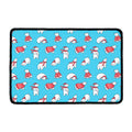 Xmas Polar Bear Pattern Print Kitchen Mat