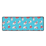 Xmas Polar Bear Pattern Print Long Kitchen Mat