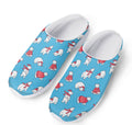 Xmas Polar Bear Pattern Print Mesh Casual Shoes