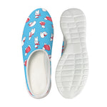 Xmas Polar Bear Pattern Print Mesh Casual Shoes