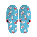 Xmas Polar Bear Pattern Print Slippers
