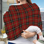 Xmas Scottish Tartan Pattern Print Baby Seat Cover