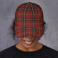 Xmas Scottish Tartan Pattern Print Baseball Cap