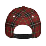 Xmas Scottish Tartan Pattern Print Baseball Cap