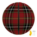 Xmas Scottish Tartan Pattern Print Basketball