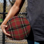 Xmas Scottish Tartan Pattern Print Basketball