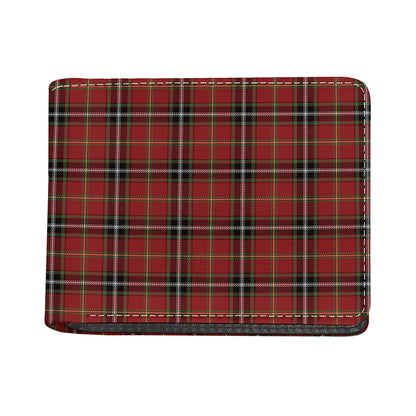 Xmas Scottish Tartan Pattern Print Bifold Wallet