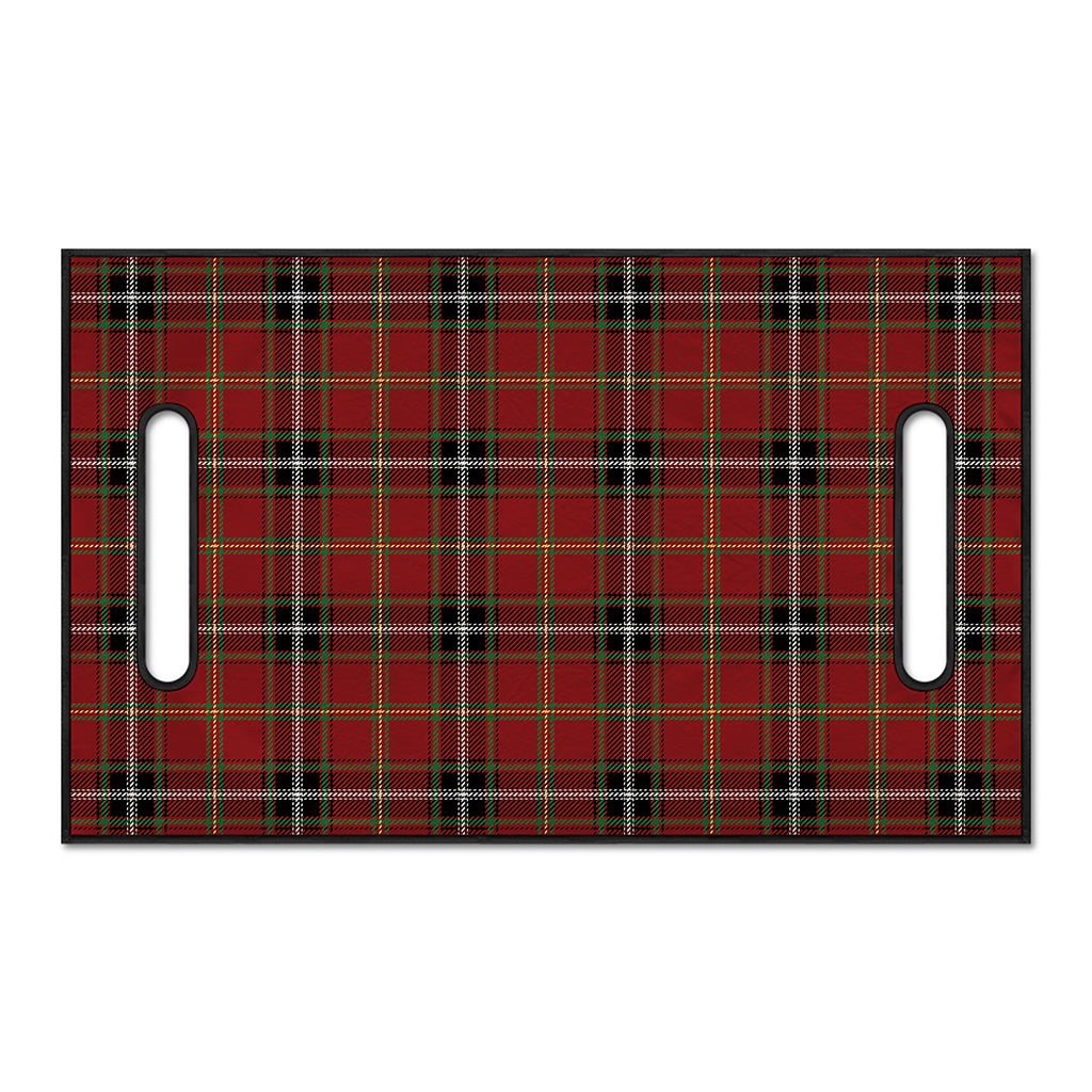 Xmas Scottish Tartan Pattern Print Golf Cart Seat Cover