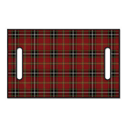 Xmas Scottish Tartan Pattern Print Golf Cart Seat Cover