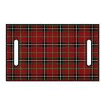 Xmas Scottish Tartan Pattern Print Golf Cart Seat Cover