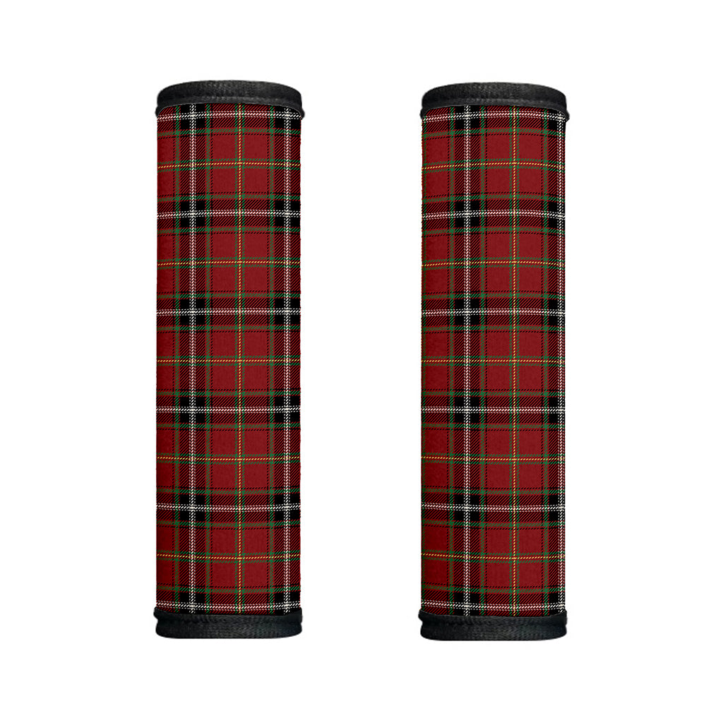 Xmas Scottish Tartan Pattern Print Handle Covers