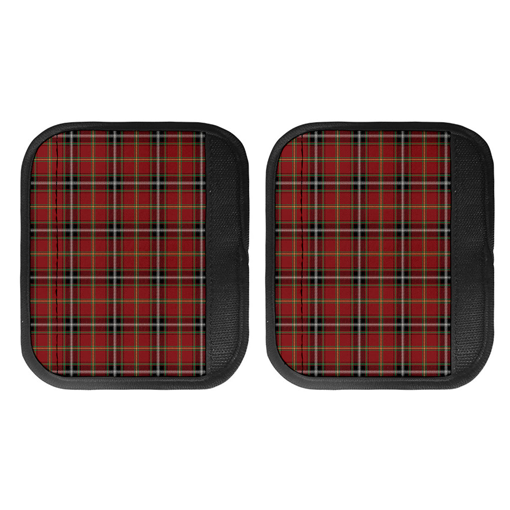 Xmas Scottish Tartan Pattern Print Handle Covers