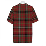 Xmas Scottish Tartan Pattern Print Hawaiian Shirt