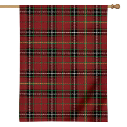 Xmas Scottish Tartan Pattern Print House Flag