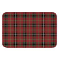 Xmas Scottish Tartan Pattern Print Indoor Door Mat