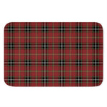 Xmas Scottish Tartan Pattern Print Indoor Door Mat