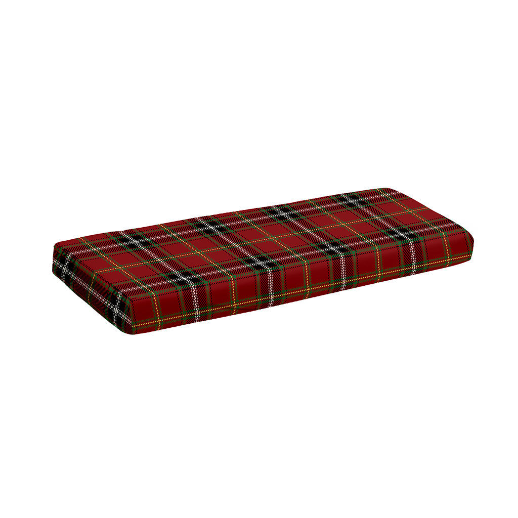 Xmas Scottish Tartan Pattern Print Piano Keyboard Cover