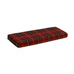 Xmas Scottish Tartan Pattern Print Piano Keyboard Cover