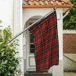 Xmas Scottish Tartan Pattern Print Polyester Flag