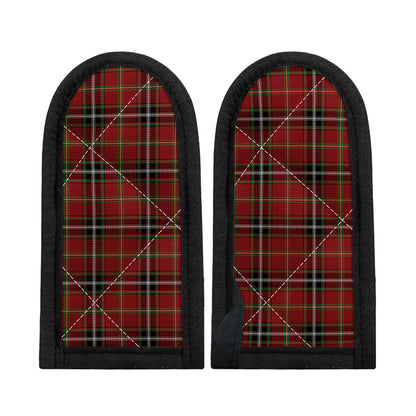 Xmas Scottish Tartan Pattern Print Skillet Handle Cover