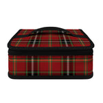 Xmas Scottish Tartan Pattern Print Small Lunch Bag