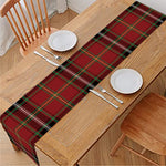 Xmas Scottish Tartan Pattern Print Table Runner