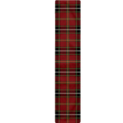 Xmas Scottish Tartan Pattern Print Table Runner