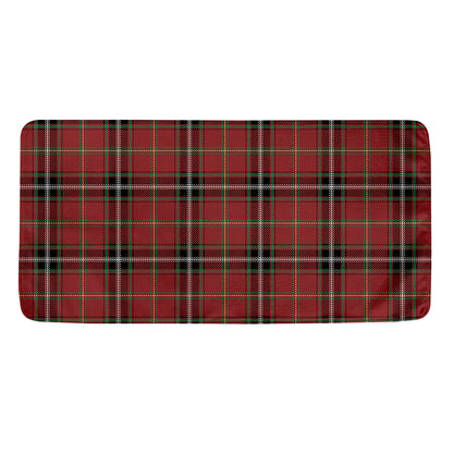 Xmas Scottish Tartan Pattern Print Towel