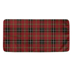 Xmas Scottish Tartan Pattern Print Towel